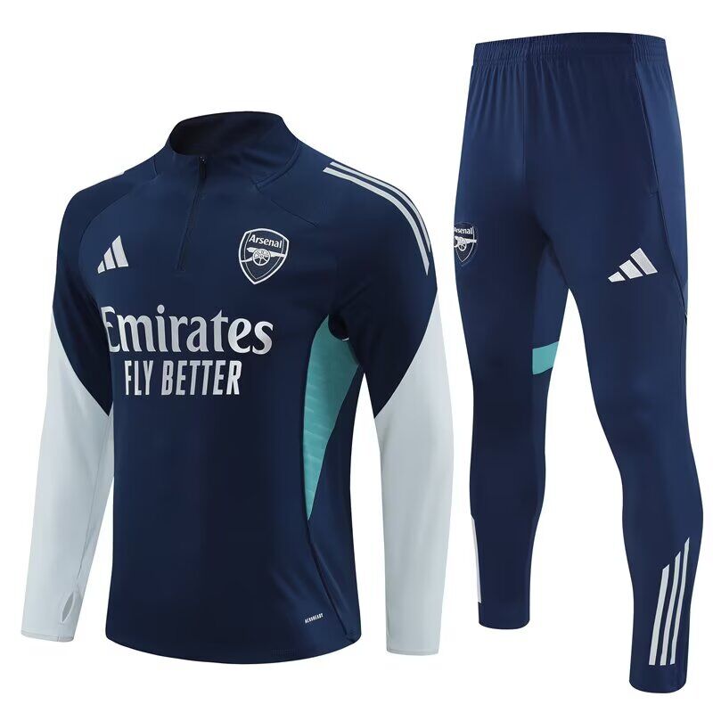 AAA Quality Arsenal 25/26 Tracksuit - Navy Blue